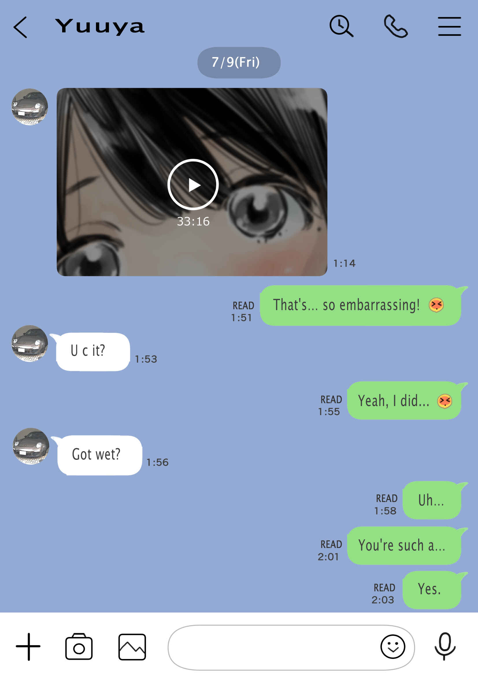 Page 54 Chapter 1 I Only Intended to Peek Through my Girlfriends Phone