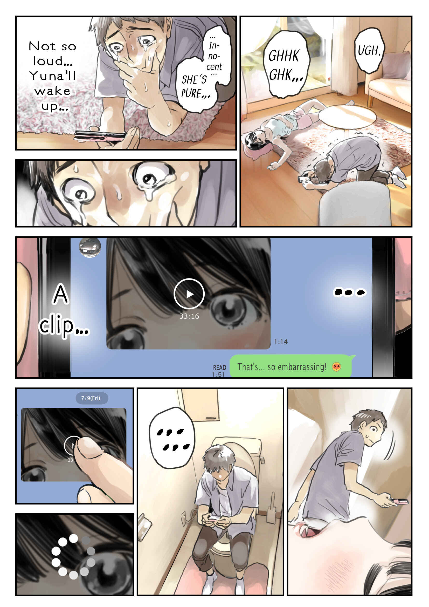 Page 56 Chapter 1 I Only Intended to Peek Through my Girlfriends Phone