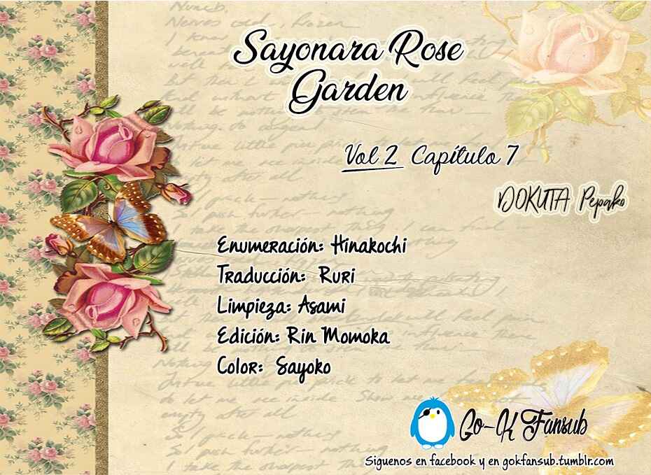 Page 1 Chapter 7 Goodbye, My Rose Garden