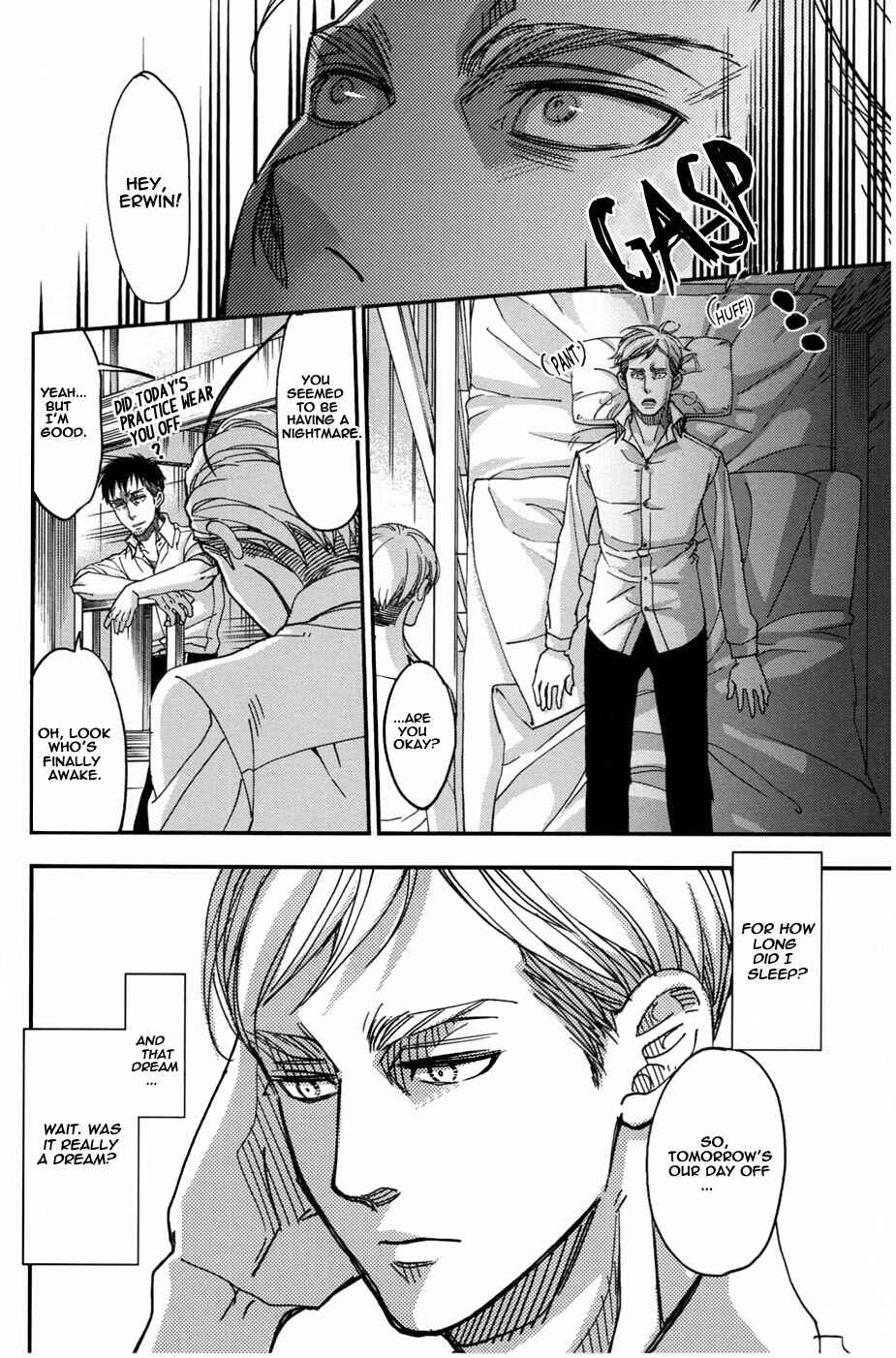 Page 14 Chapter Unknown_f6be Attack on Titan - The Dream Behind Blue Eyes (Doujinshi)