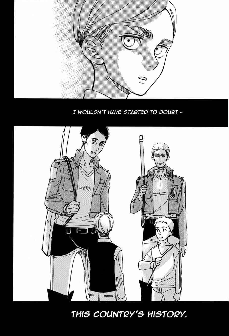 Page 4 Chapter Unknown_f6be Attack on Titan - The Dream Behind Blue Eyes (Doujinshi)