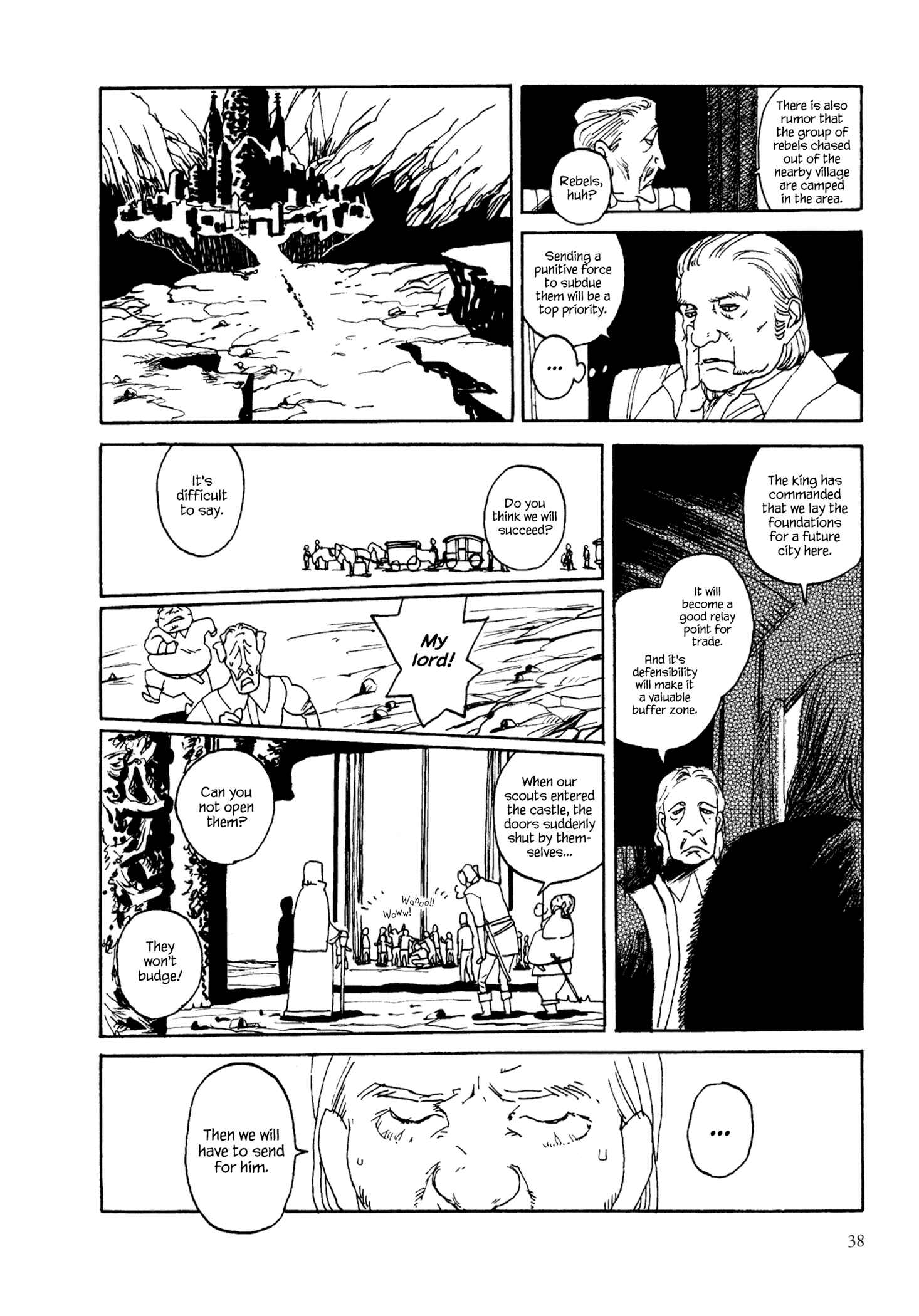 Page 4 Chapter 3 The Dragons School is on Top of the Mountain