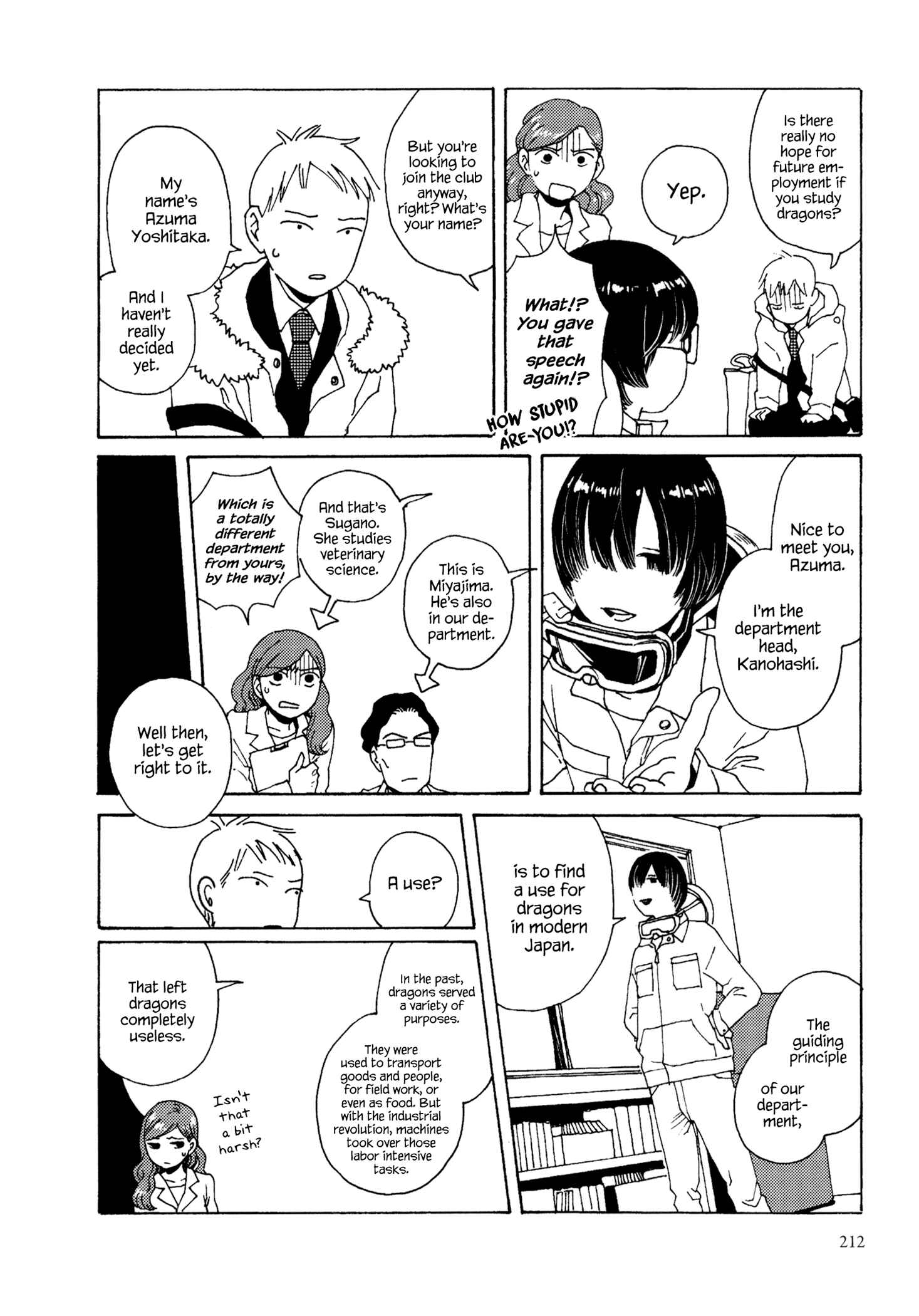 Page 8 Chapter 8 The Dragons School is on Top of the Mountain