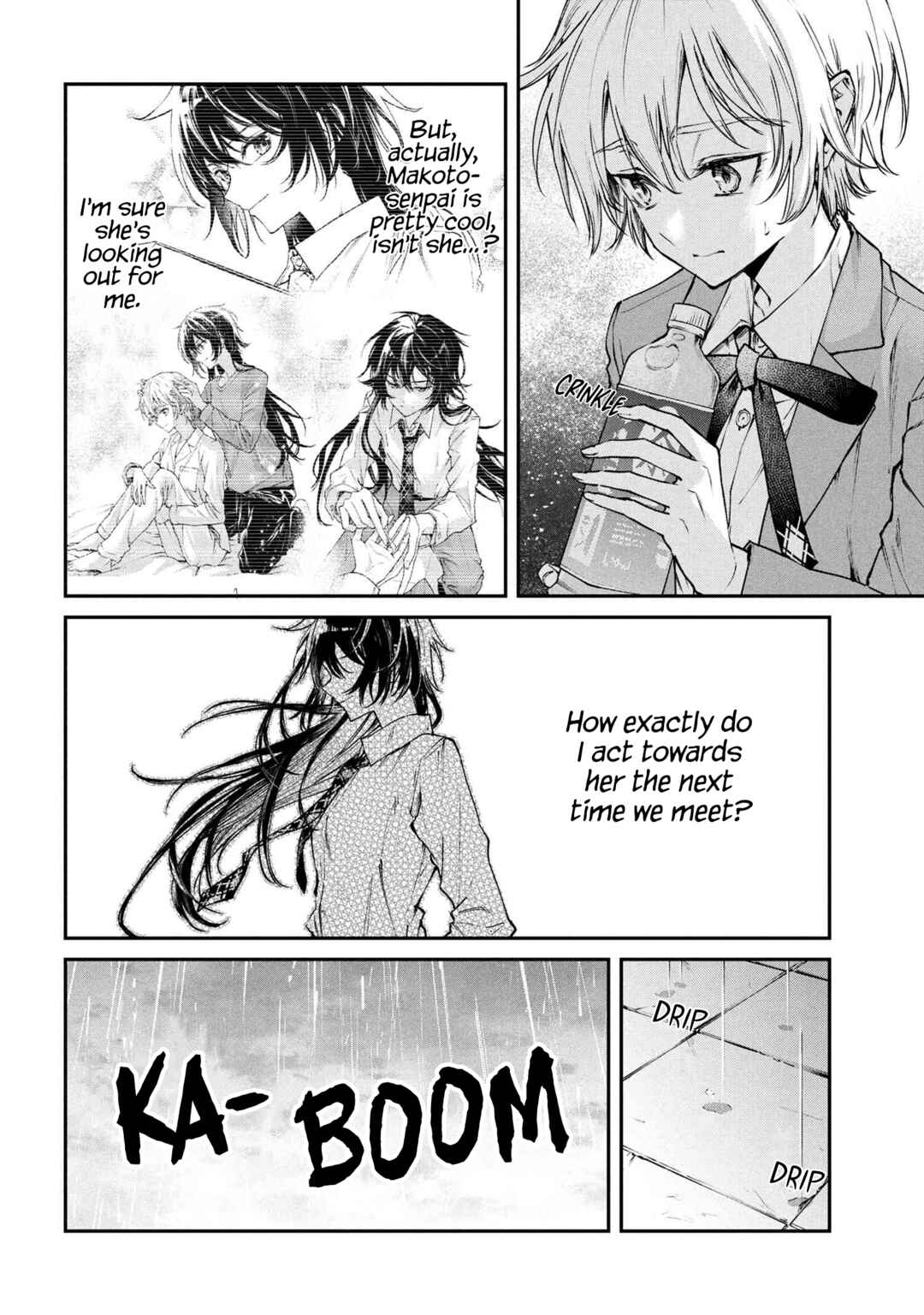 Page 10 Chapter 6 Makoto-senpai no Mae de wa Kakko Tsukerarenai!