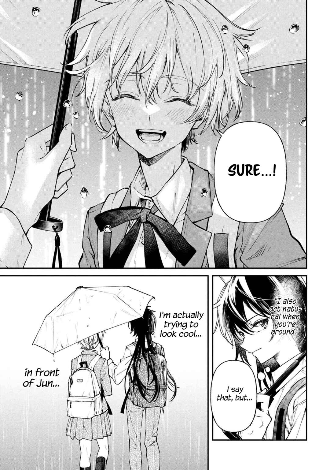 Page 17 Chapter 6 Makoto-senpai no Mae de wa Kakko Tsukerarenai!