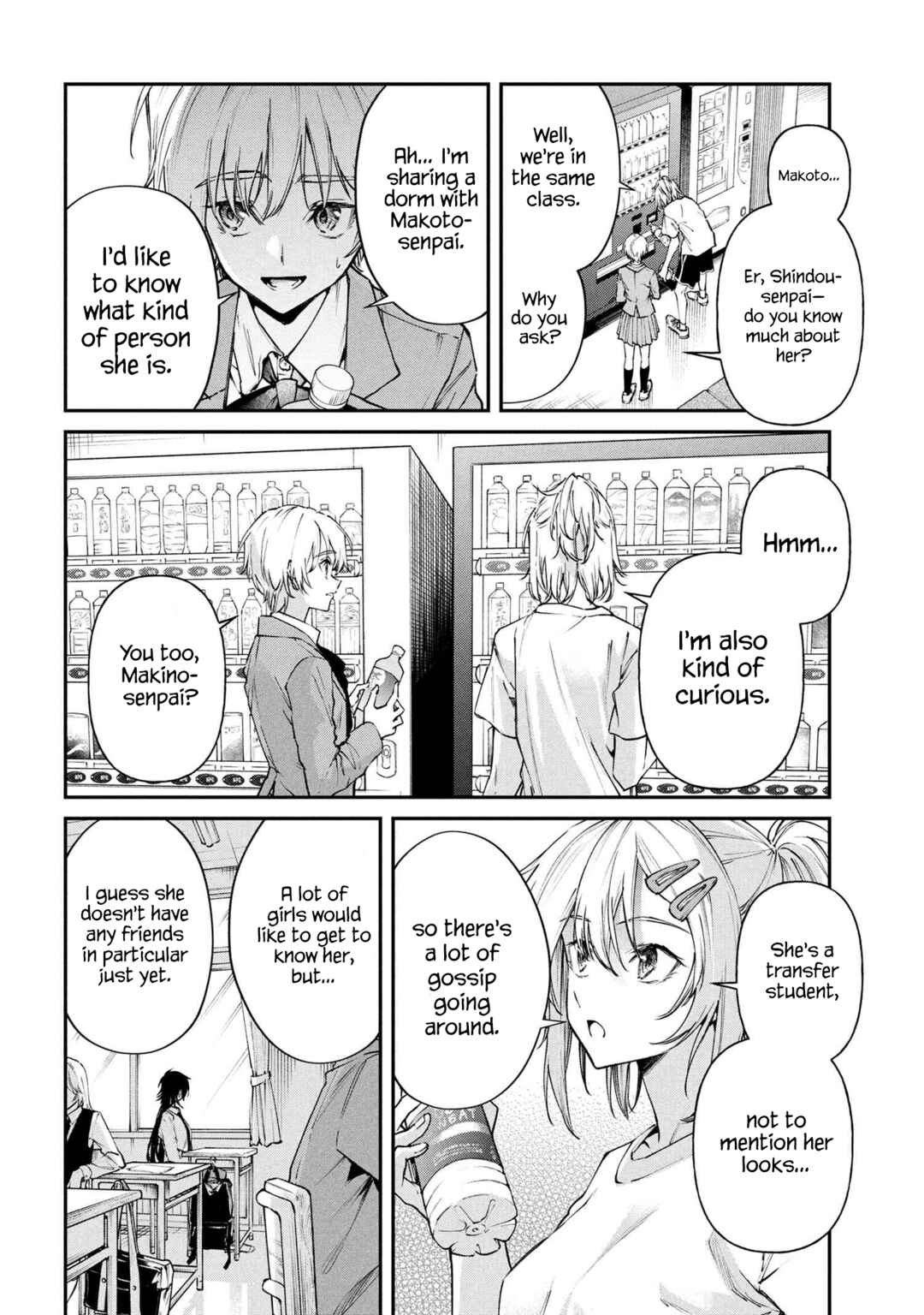 Page 8 Chapter 6 Makoto-senpai no Mae de wa Kakko Tsukerarenai!