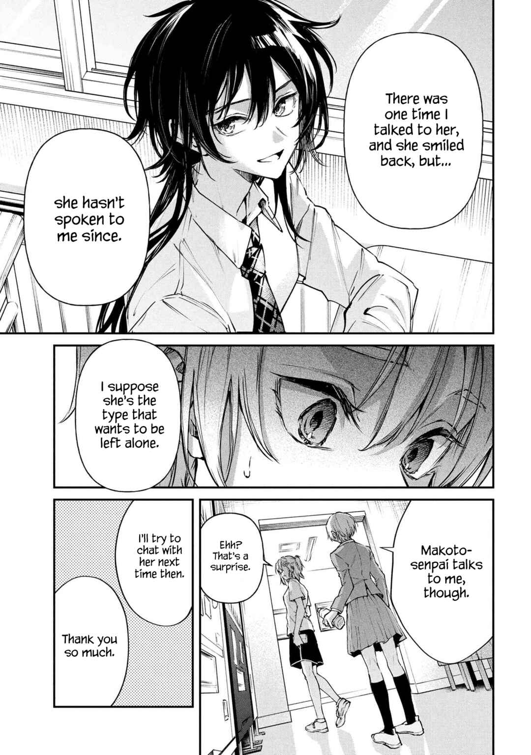 Page 9 Chapter 6 Makoto-senpai no Mae de wa Kakko Tsukerarenai!