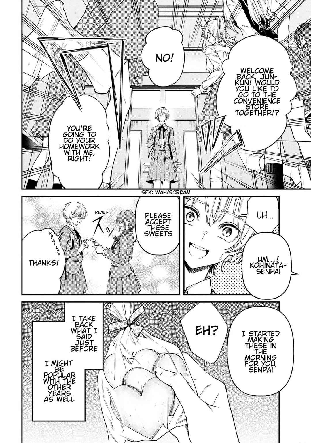 Page 2 Chapter 2 Makoto-senpai no Mae de wa Kakko Tsukerarenai!