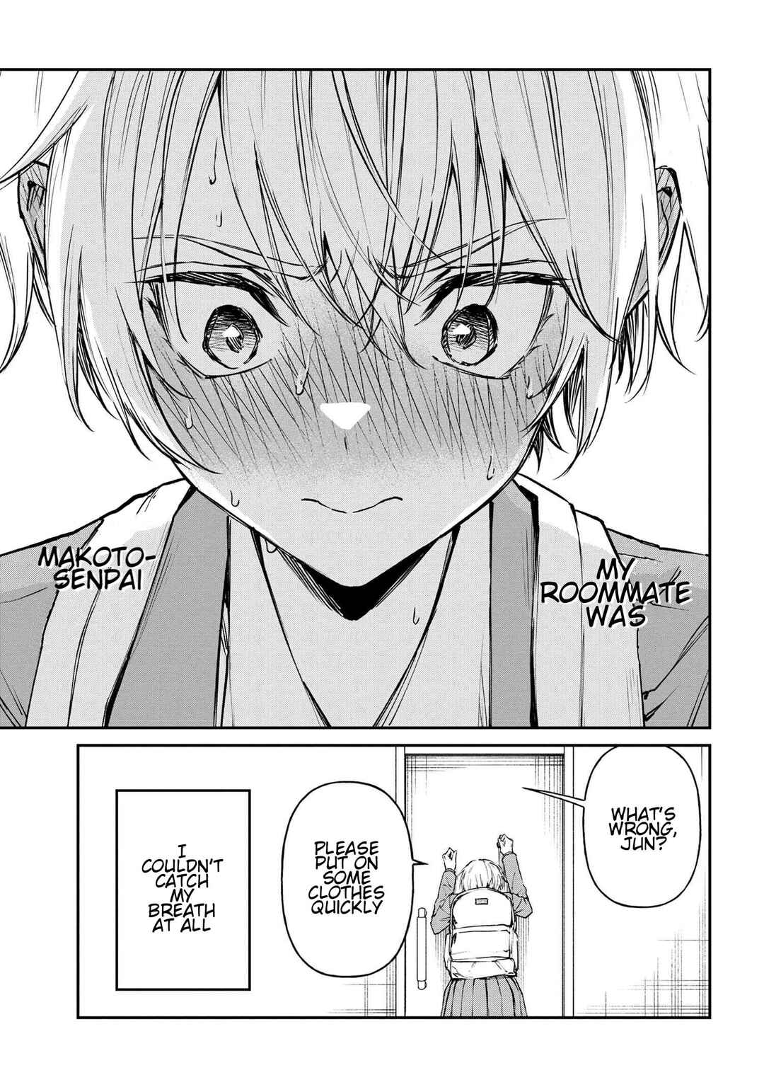 Page 7 Chapter 2 Makoto-senpai no Mae de wa Kakko Tsukerarenai!