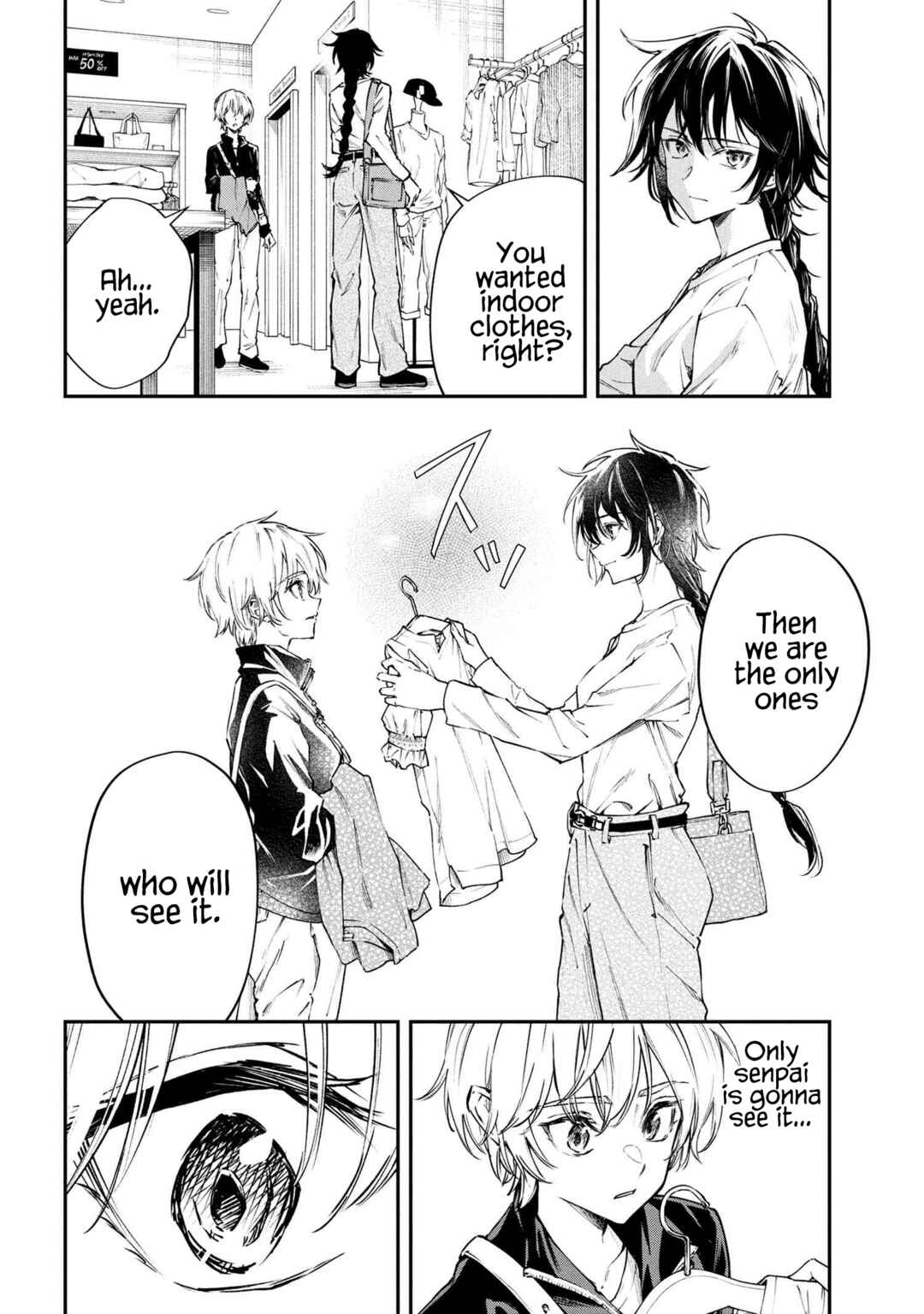 Page 12 Chapter 7 Makoto-senpai no Mae de wa Kakko Tsukerarenai!