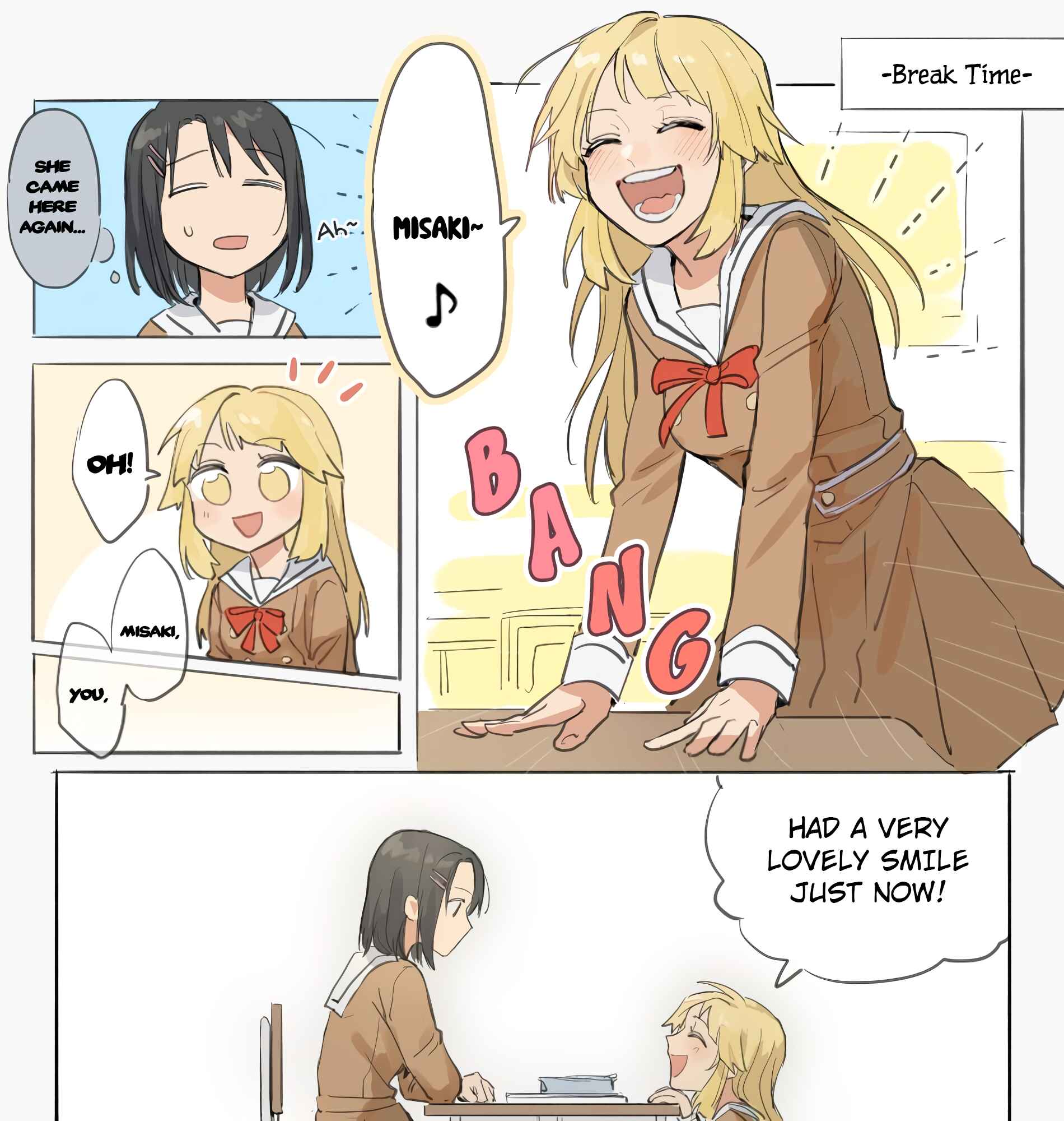 Page 1 Chapter Unknown_e829 BanG Dream! - Kokoro Adores Misaki (Doujinshi)