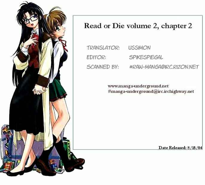 Page 1 Chapter 10 R.O.D - Read or Die
