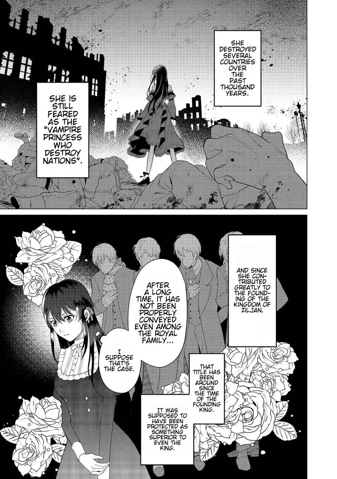 Page 19 Chapter 2 Mori de Seijo wo Hirotta Saikyou no Kyuuketsu-hime ~Musume no Tamenara Kuni de Moassari Horoboshimasu!~