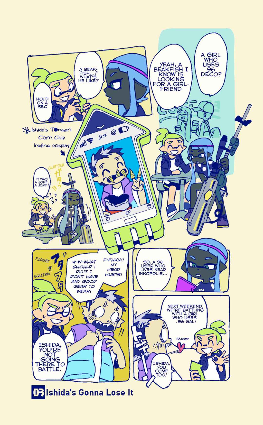 Page 4 Chapter 3 Sorobochis Splatoon Extras