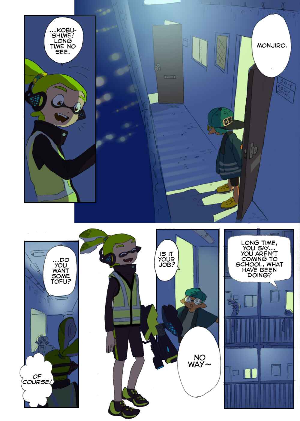 Page 11 Chapter 8 Sorobochis Splatoon Extras