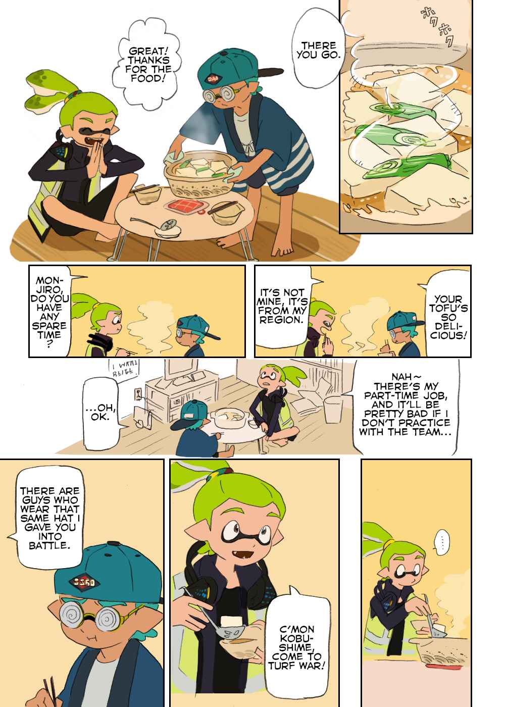 Page 12 Chapter 8 Sorobochis Splatoon Extras
