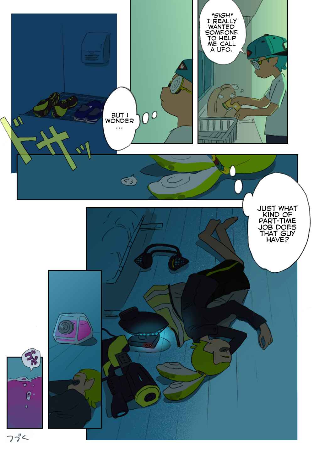 Page 14 Chapter 8 Sorobochis Splatoon Extras