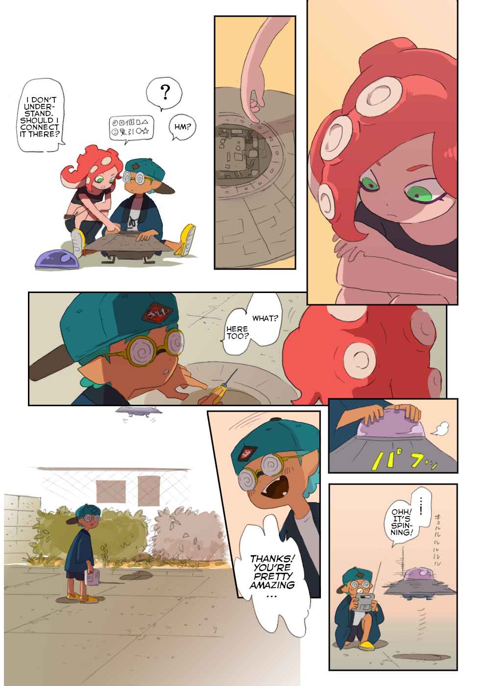 Page 21 Chapter 8 Sorobochis Splatoon Extras