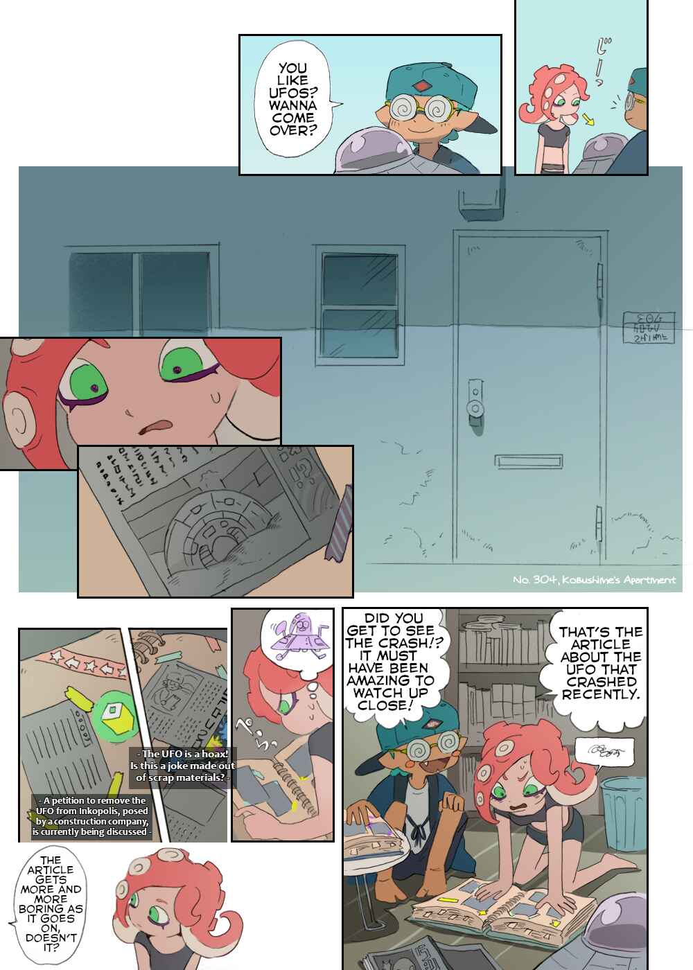 Page 27 Chapter 8 Sorobochis Splatoon Extras