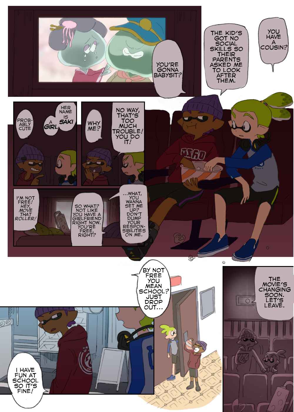 Page 29 Chapter 8 Sorobochis Splatoon Extras