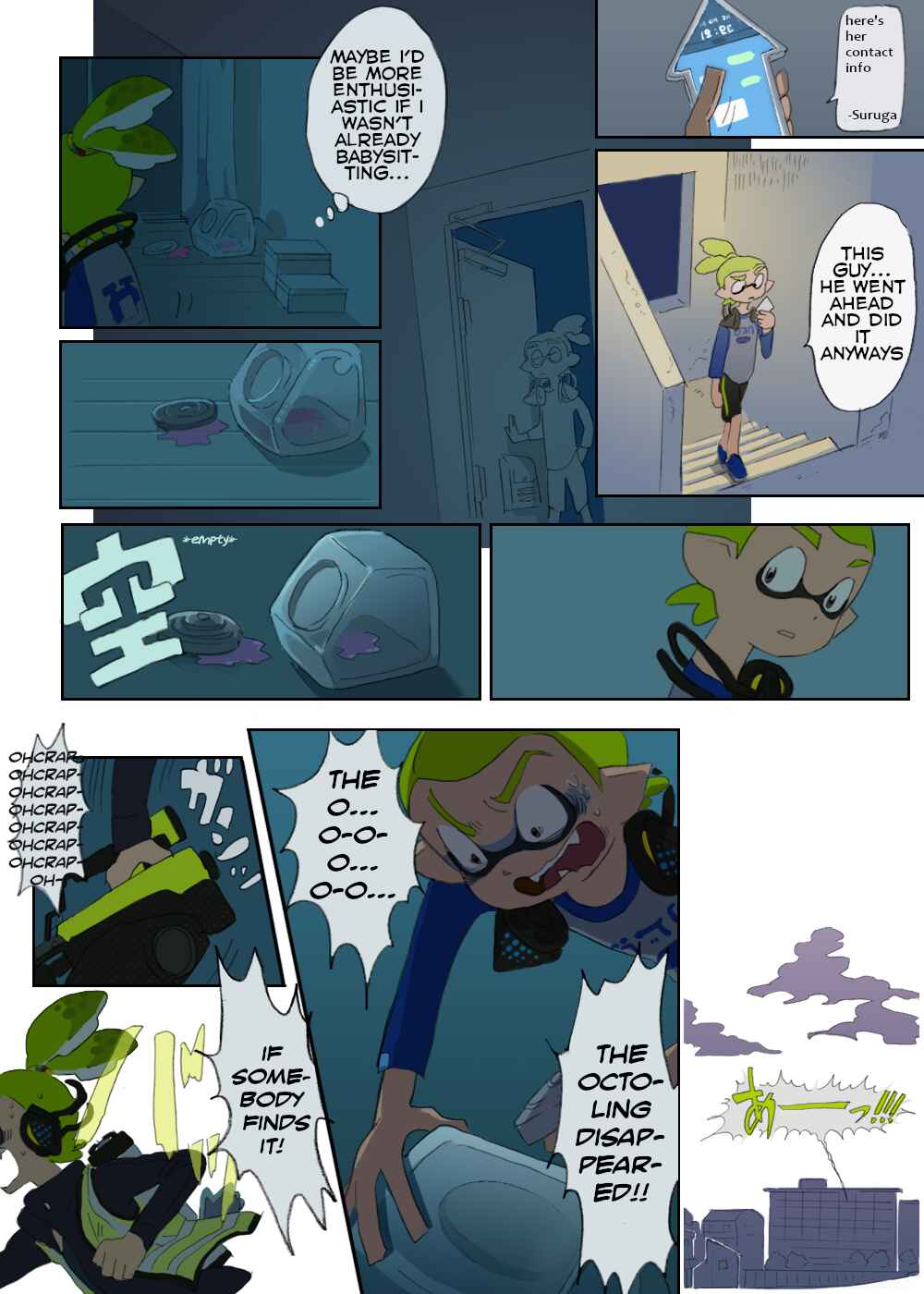 Page 32 Chapter 8 Sorobochis Splatoon Extras