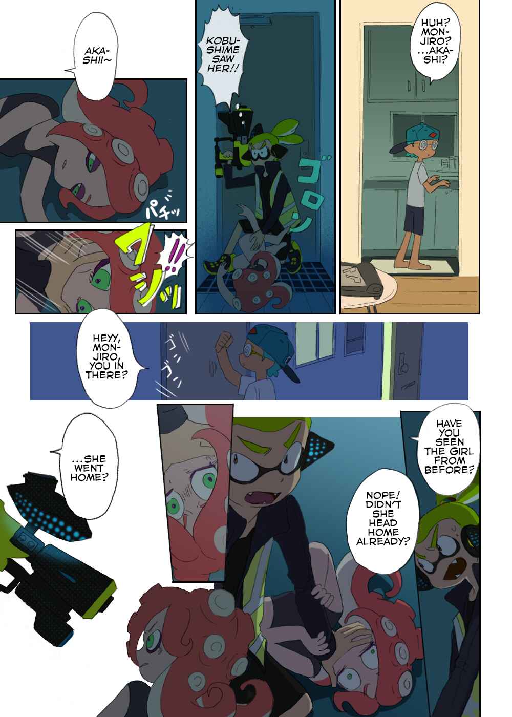 Page 35 Chapter 8 Sorobochis Splatoon Extras