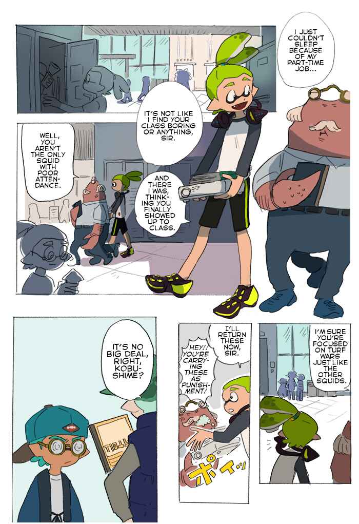 Page 4 Chapter 8 Sorobochis Splatoon Extras