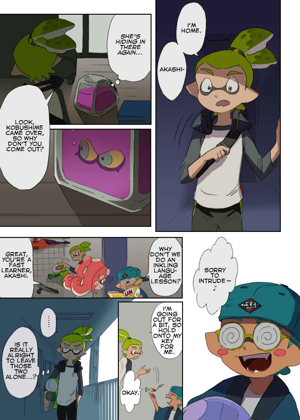 Page 50 Chapter 8 Sorobochis Splatoon Extras
