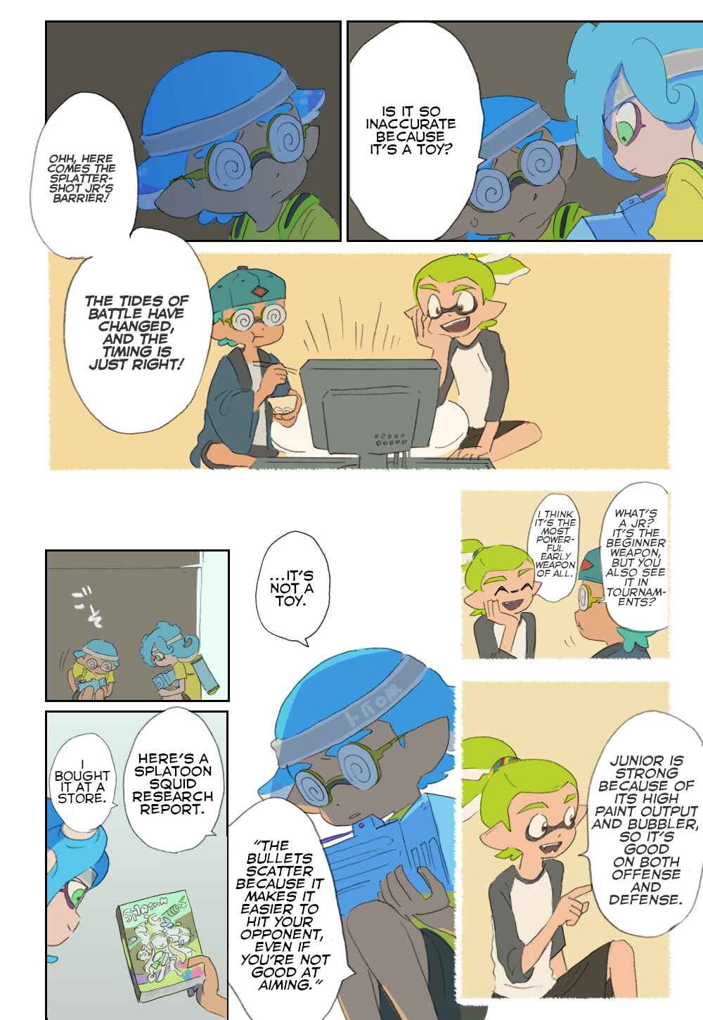 Page 77 Chapter 8 Sorobochis Splatoon Extras
