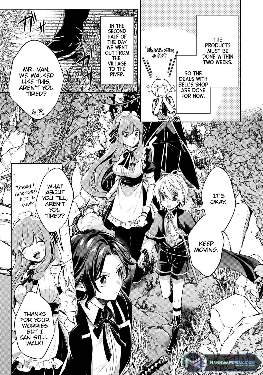 Page 4 Chapter 14.1 Okiraku Ryoushu no Tanoshii Ryouchi Bouei ~Seisan-kei Majutsu de Na mo na Kimura wo Saikyou no Jousai Toshi ni~