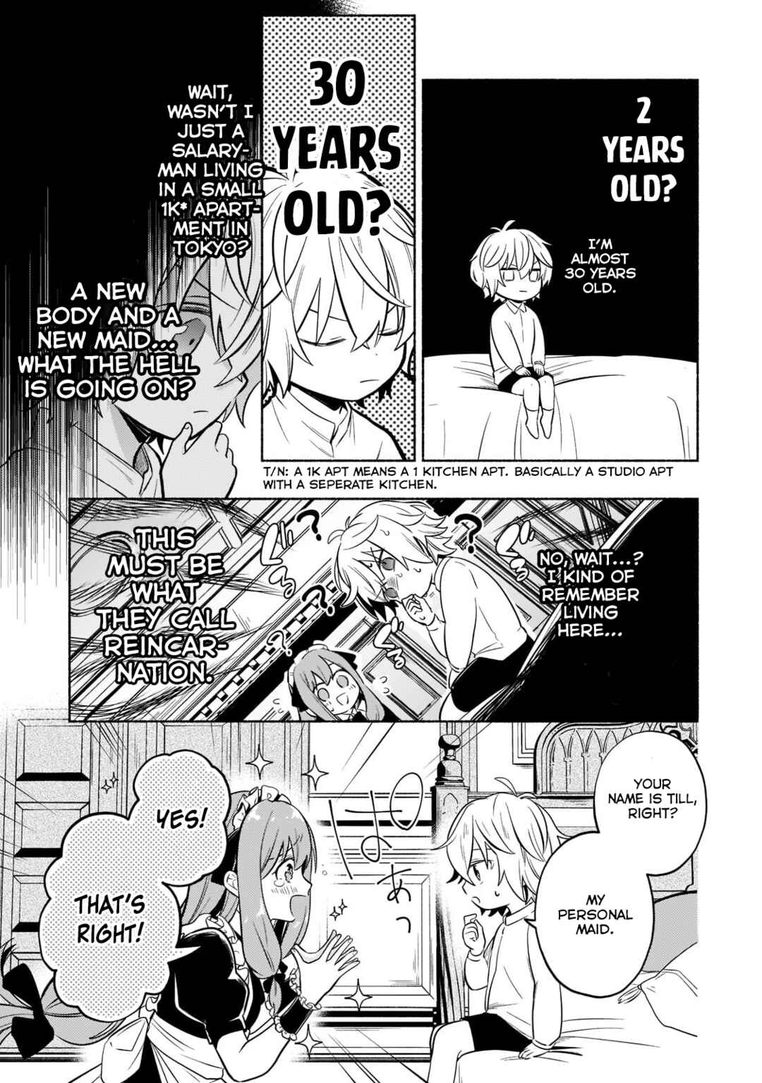 Page 9 Chapter 1 Okiraku Ryoushu no Tanoshii Ryouchi Bouei ~Seisan-kei Majutsu de Na mo na Kimura wo Saikyou no Jousai Toshi ni~