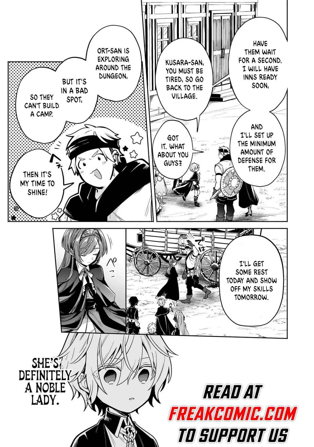 Page 13 Chapter 27.1 Okiraku Ryoushu no Tanoshii Ryouchi Bouei ~Seisan-kei Majutsu de Na mo na Kimura wo Saikyou no Jousai Toshi ni~