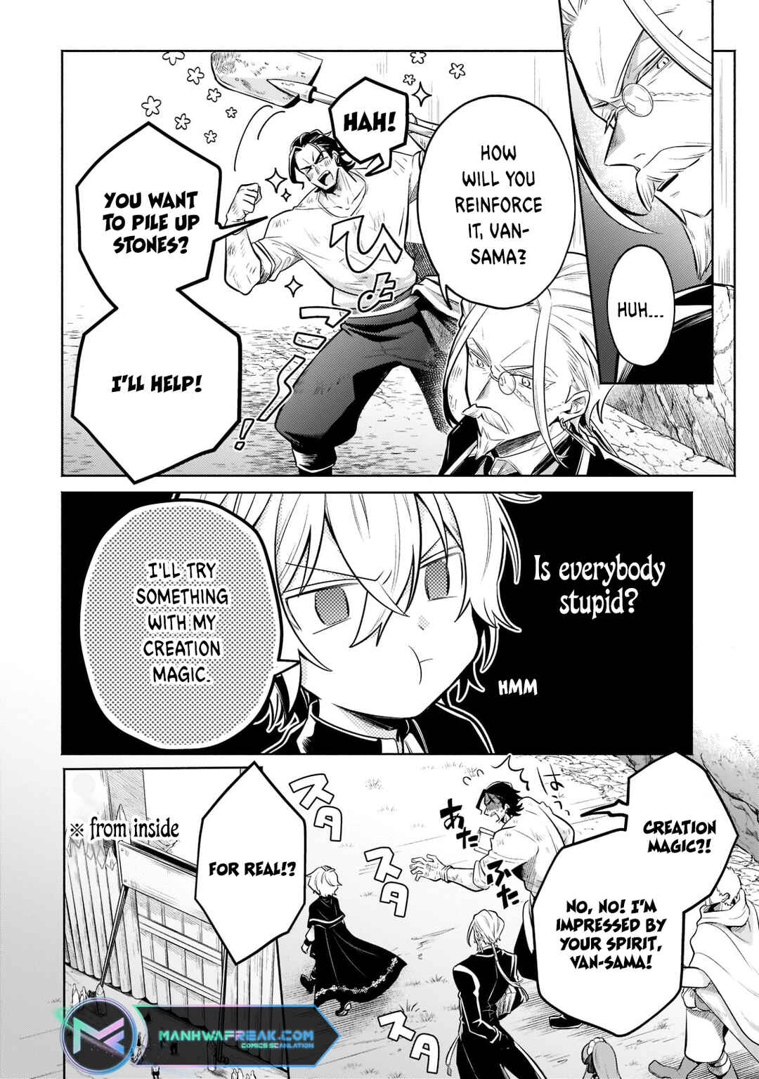 Page 5 Chapter 9 Okiraku Ryoushu no Tanoshii Ryouchi Bouei ~Seisan-kei Majutsu de Na mo na Kimura wo Saikyou no Jousai Toshi ni~