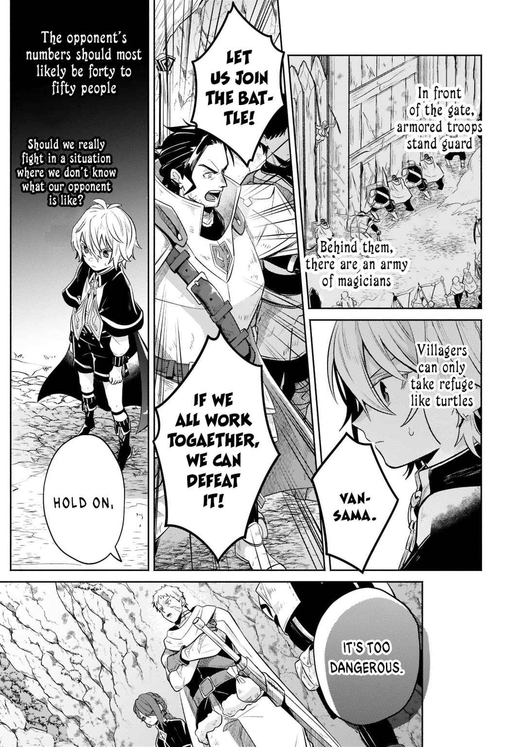 Page 4 Chapter 5 Okiraku Ryoushu no Tanoshii Ryouchi Bouei ~Seisan-kei Majutsu de Na mo na Kimura wo Saikyou no Jousai Toshi ni~