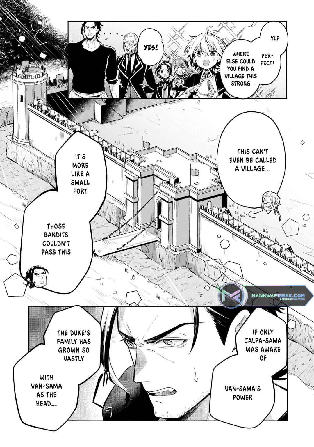 Page 14 Chapter 11 Okiraku Ryoushu no Tanoshii Ryouchi Bouei ~Seisan-kei Majutsu de Na mo na Kimura wo Saikyou no Jousai Toshi ni~