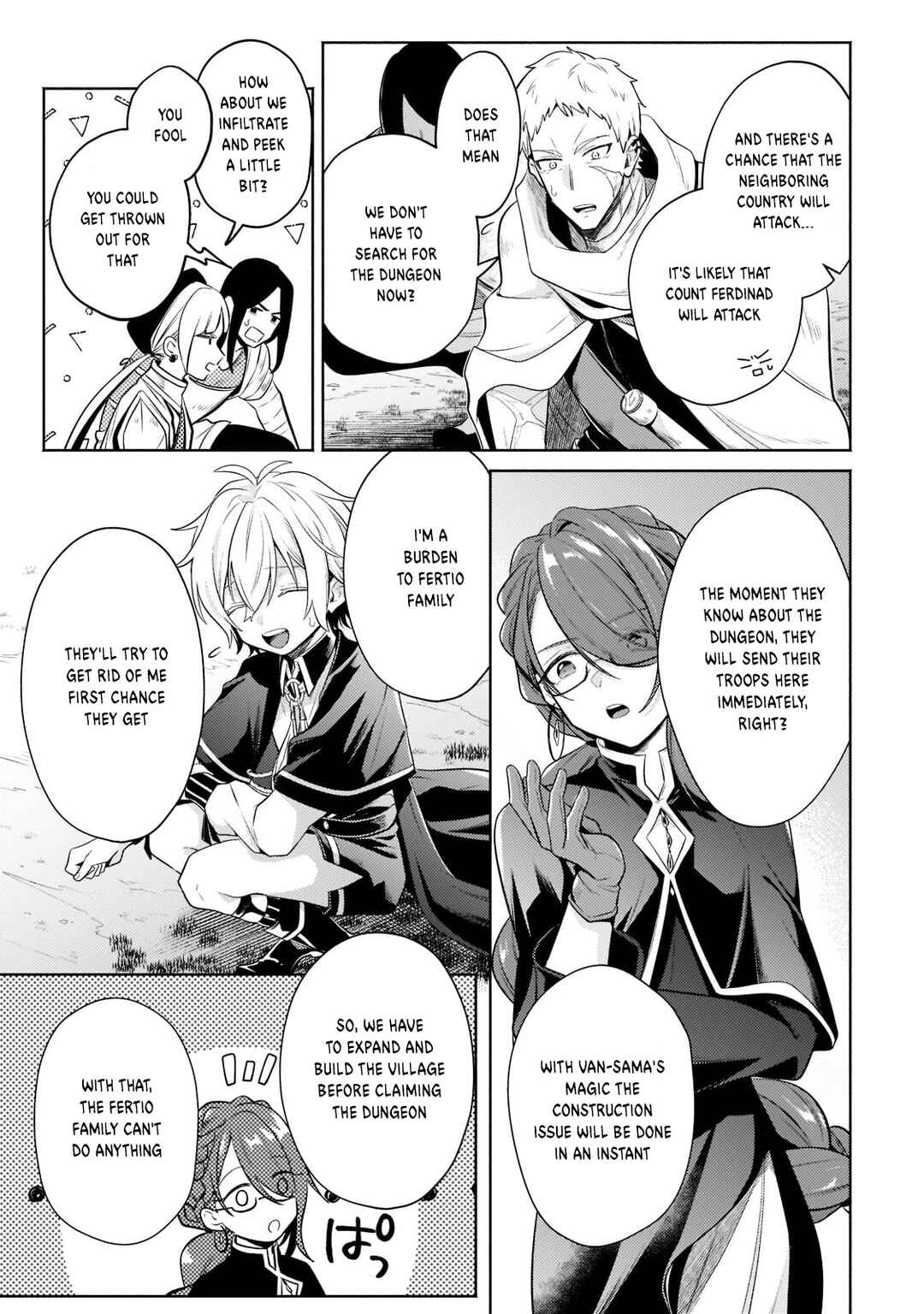 Page 4 Chapter 11 Okiraku Ryoushu no Tanoshii Ryouchi Bouei ~Seisan-kei Majutsu de Na mo na Kimura wo Saikyou no Jousai Toshi ni~