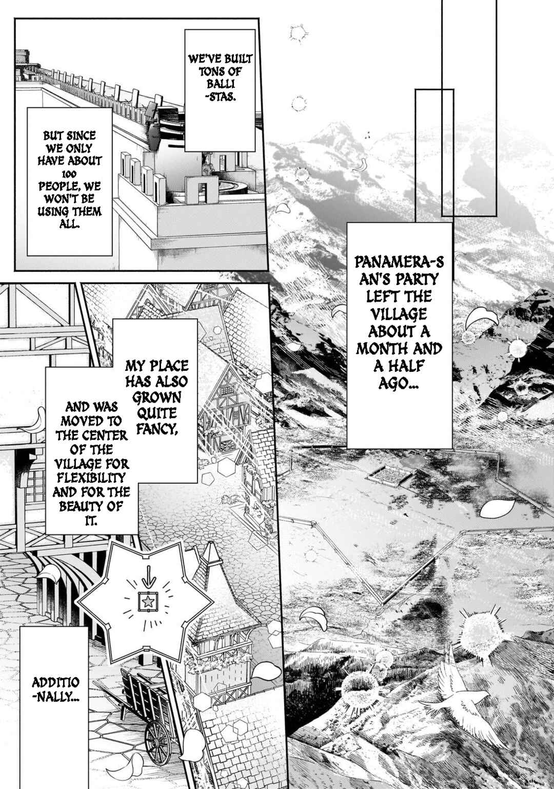 Page 21 Chapter 24 Okiraku Ryoushu no Tanoshii Ryouchi Bouei ~Seisan-kei Majutsu de Na mo na Kimura wo Saikyou no Jousai Toshi ni~