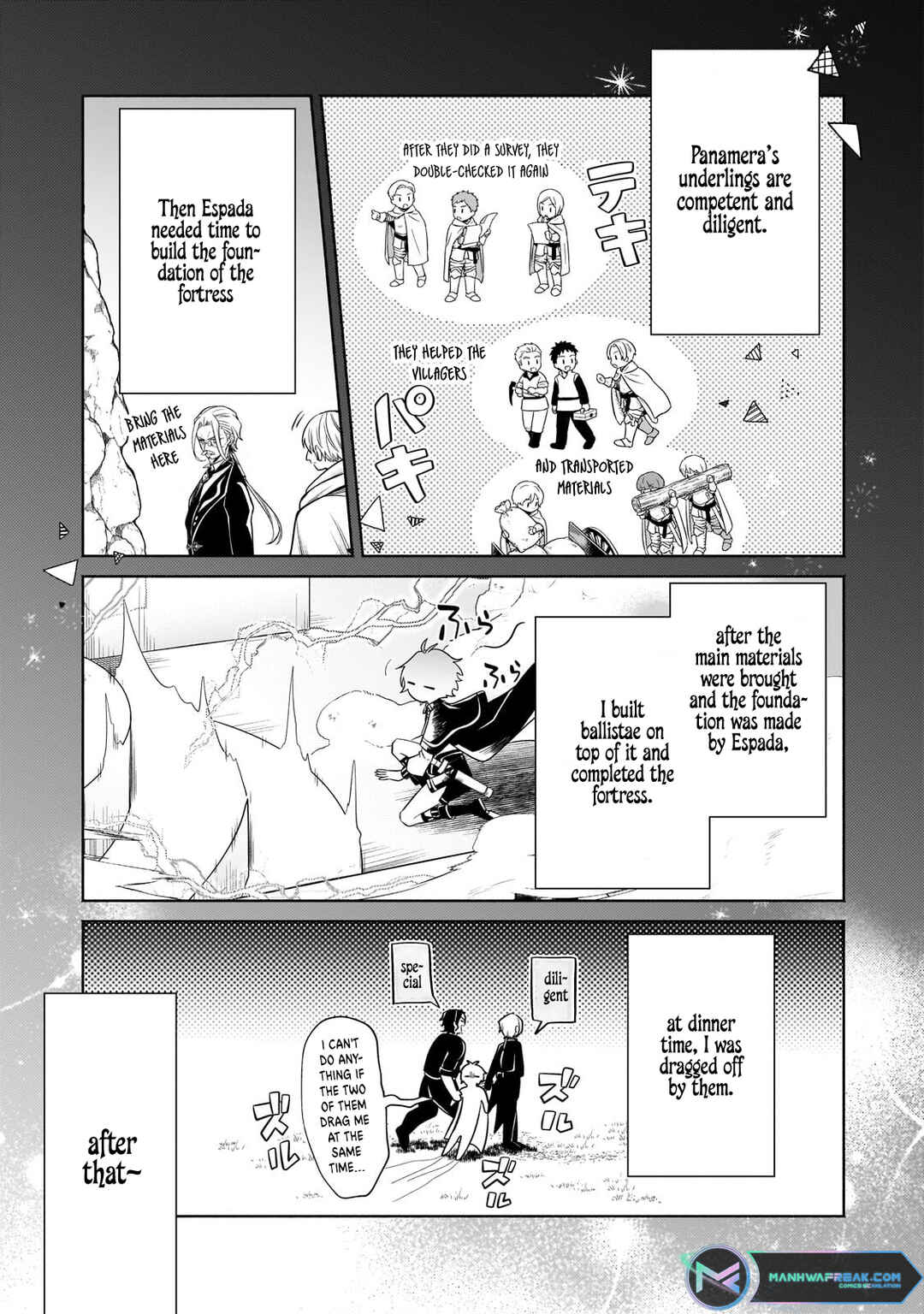 Page 4 Chapter 20.1 Okiraku Ryoushu no Tanoshii Ryouchi Bouei ~Seisan-kei Majutsu de Na mo na Kimura wo Saikyou no Jousai Toshi ni~