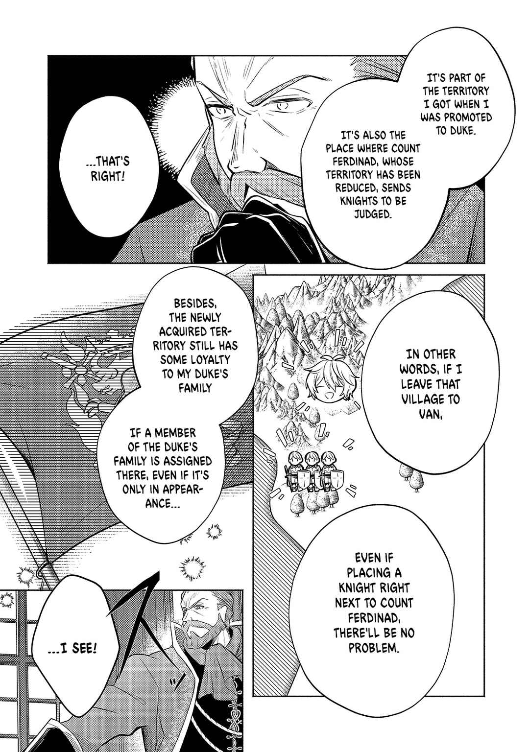 Page 15 Chapter 3 Okiraku Ryoushu no Tanoshii Ryouchi Bouei ~Seisan-kei Majutsu de Na mo na Kimura wo Saikyou no Jousai Toshi ni~