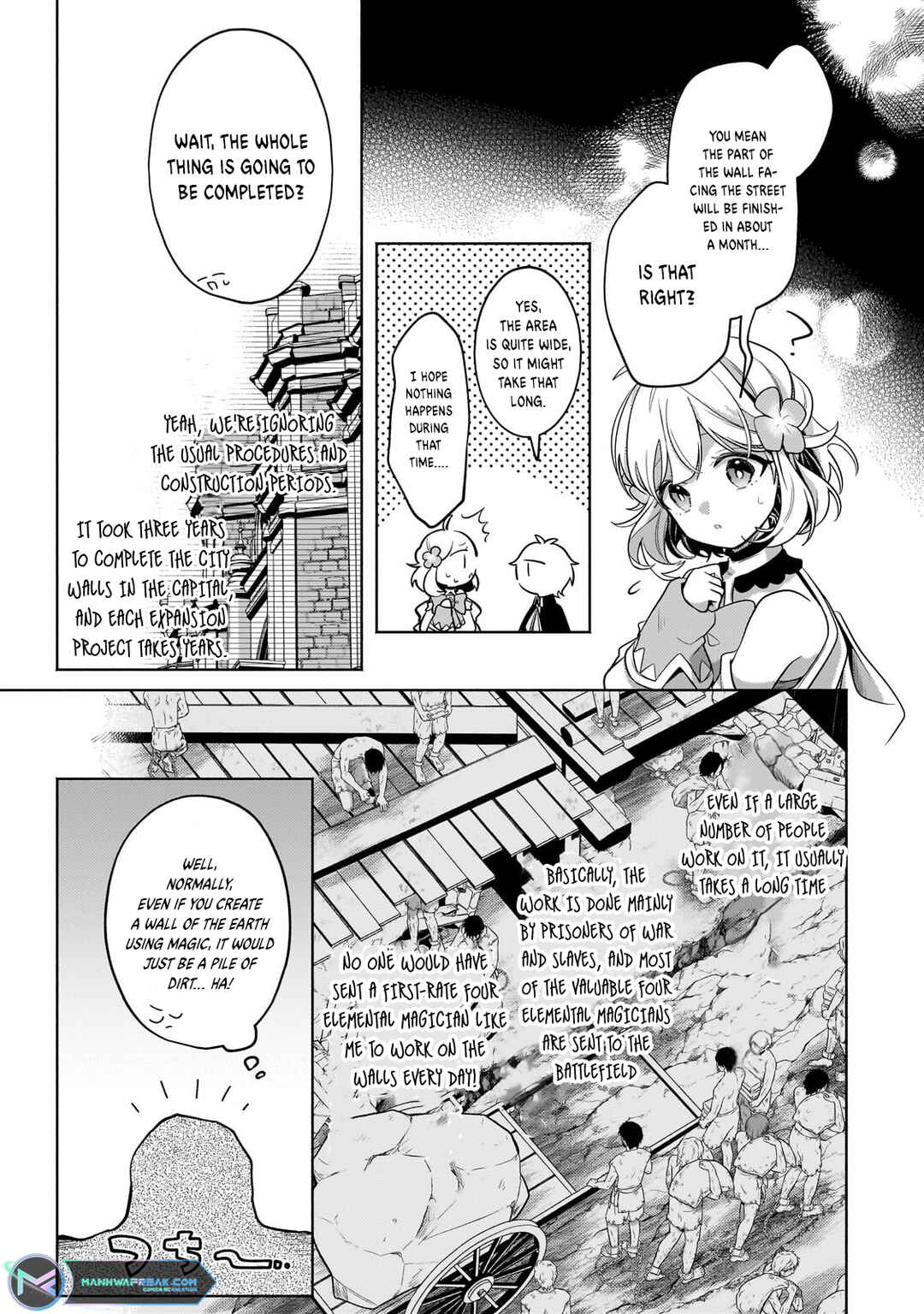 Page 10 Chapter 19.3 Okiraku Ryoushu no Tanoshii Ryouchi Bouei ~Seisan-kei Majutsu de Na mo na Kimura wo Saikyou no Jousai Toshi ni~