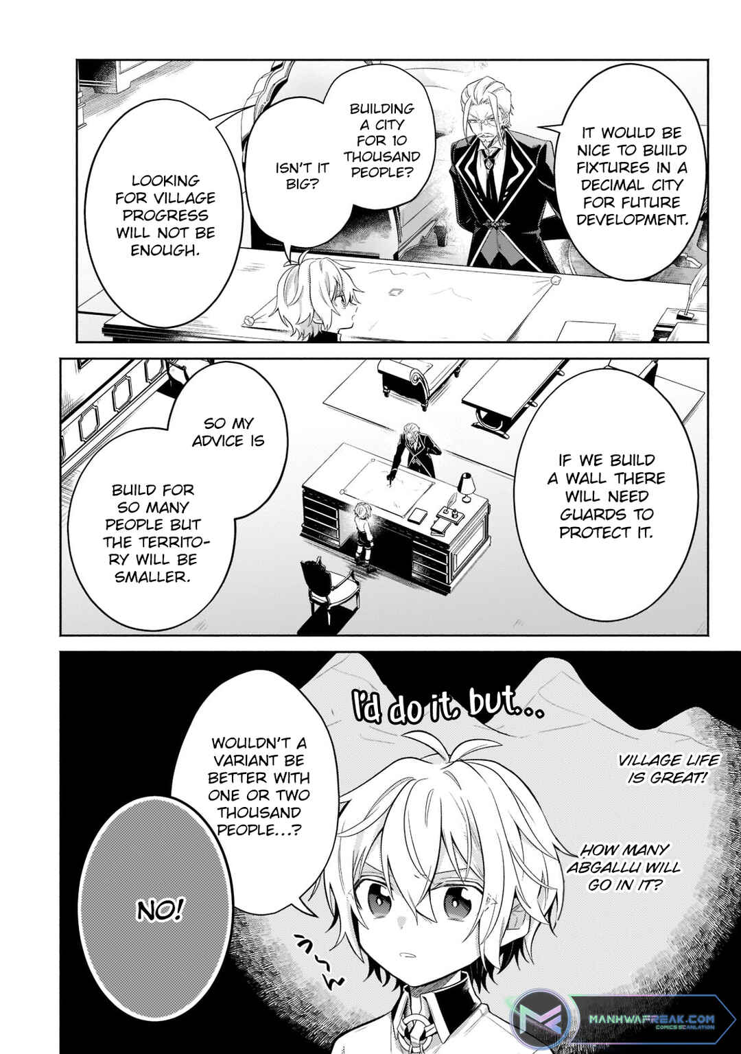 Page 8 Chapter 15.3 Okiraku Ryoushu no Tanoshii Ryouchi Bouei ~Seisan-kei Majutsu de Na mo na Kimura wo Saikyou no Jousai Toshi ni~