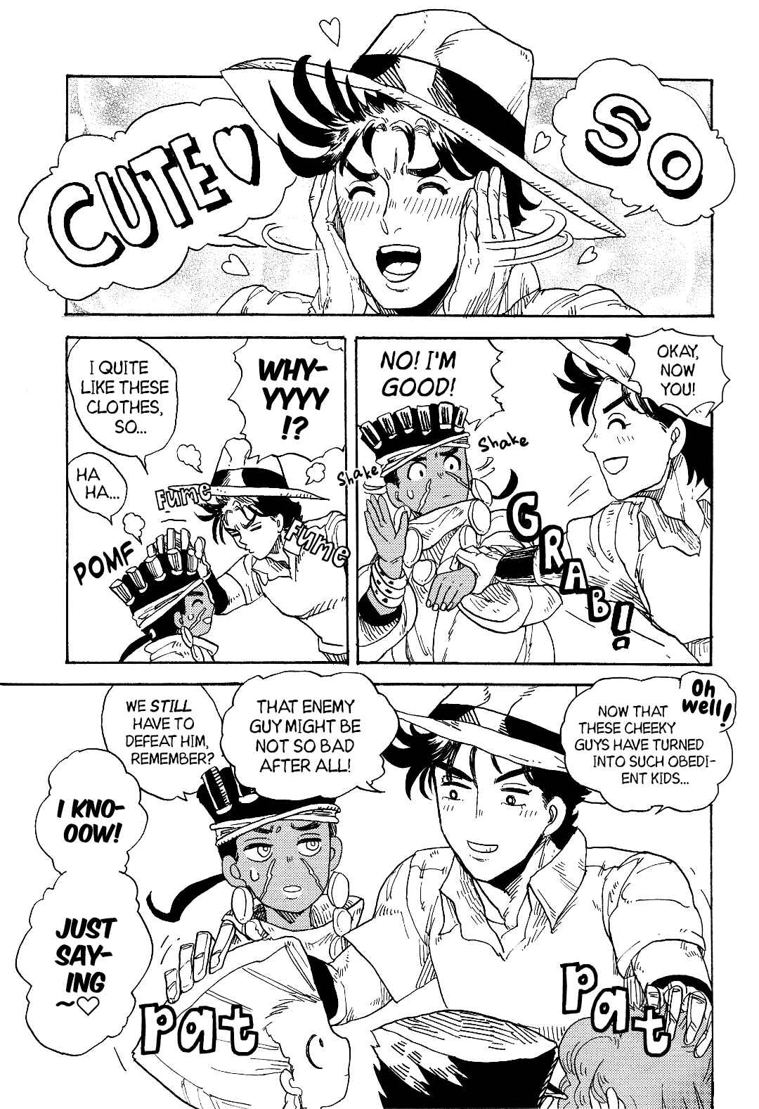 Page 10 Chapter Unknown_f12c JoJos Bizarre Adventure - Stardust Babies (Doujinshi)