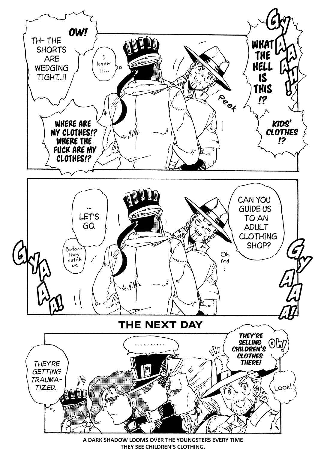 Page 22 Chapter Unknown_f12c JoJos Bizarre Adventure - Stardust Babies (Doujinshi)