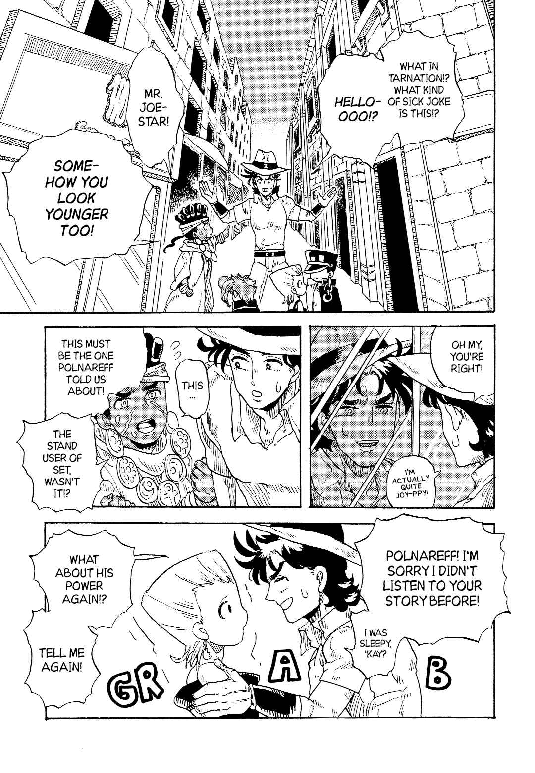 Page 4 Chapter Unknown_f12c JoJos Bizarre Adventure - Stardust Babies (Doujinshi)