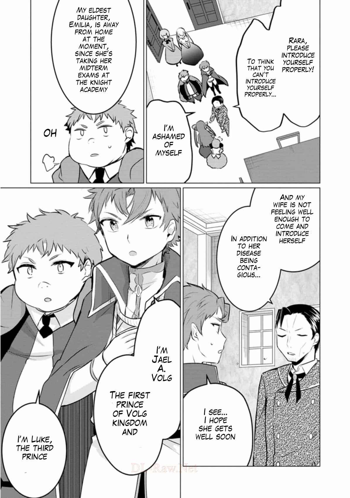 Page 22 Chapter 5 Tensei Saki ga Zannen Ouji Datta Ken ~Ima wa Fukkin 1-kai mo Dekinai kedo Yasete Isekai Sukuimasu~