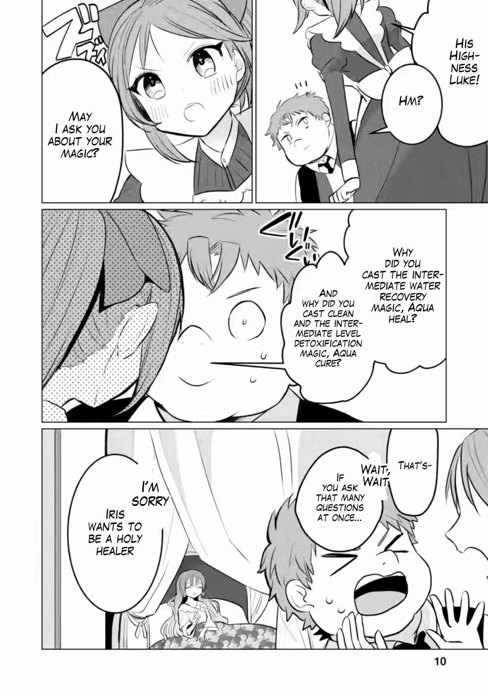 Page 9 Chapter 6 Tensei Saki ga Zannen Ouji Datta Ken ~Ima wa Fukkin 1-kai mo Dekinai kedo Yasete Isekai Sukuimasu~