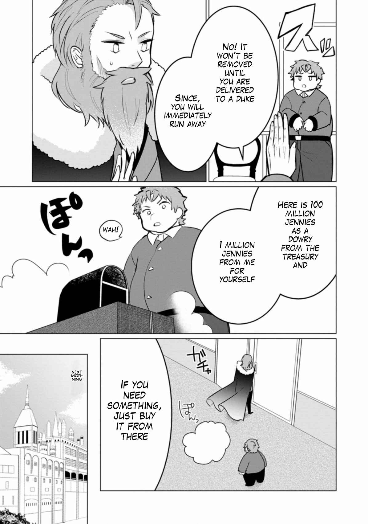 Page 10 Chapter 3 Tensei Saki ga Zannen Ouji Datta Ken ~Ima wa Fukkin 1-kai mo Dekinai kedo Yasete Isekai Sukuimasu~