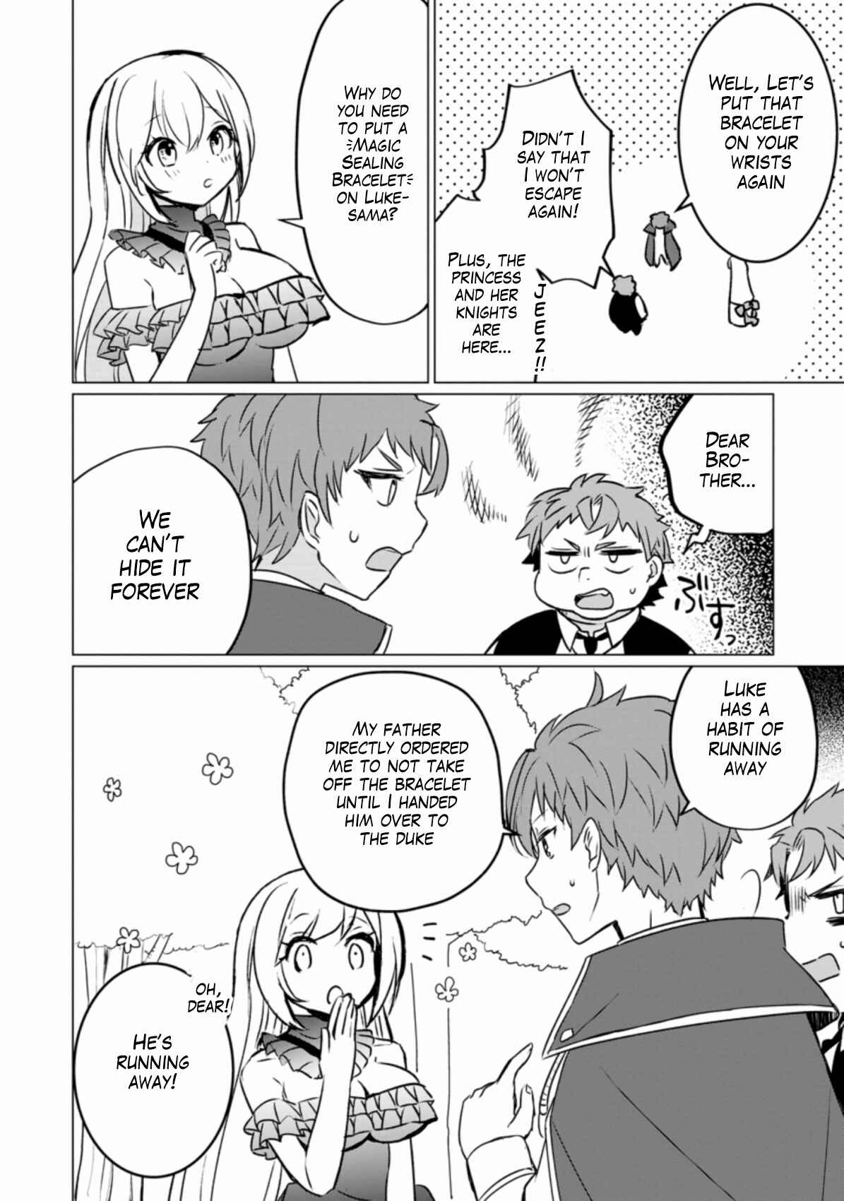 Page 27 Chapter 4 Tensei Saki ga Zannen Ouji Datta Ken ~Ima wa Fukkin 1-kai mo Dekinai kedo Yasete Isekai Sukuimasu~
