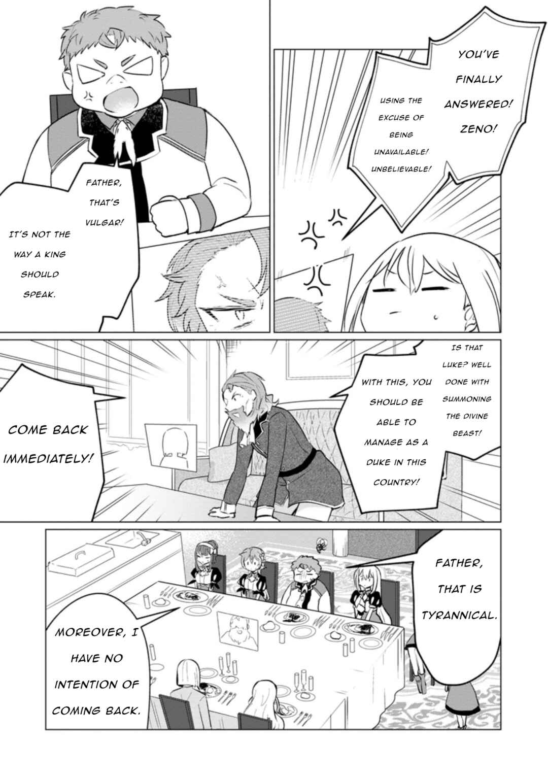 Page 2 Chapter 14.3 Tensei Saki ga Zannen Ouji Datta Ken ~Ima wa Fukkin 1-kai mo Dekinai kedo Yasete Isekai Sukuimasu~