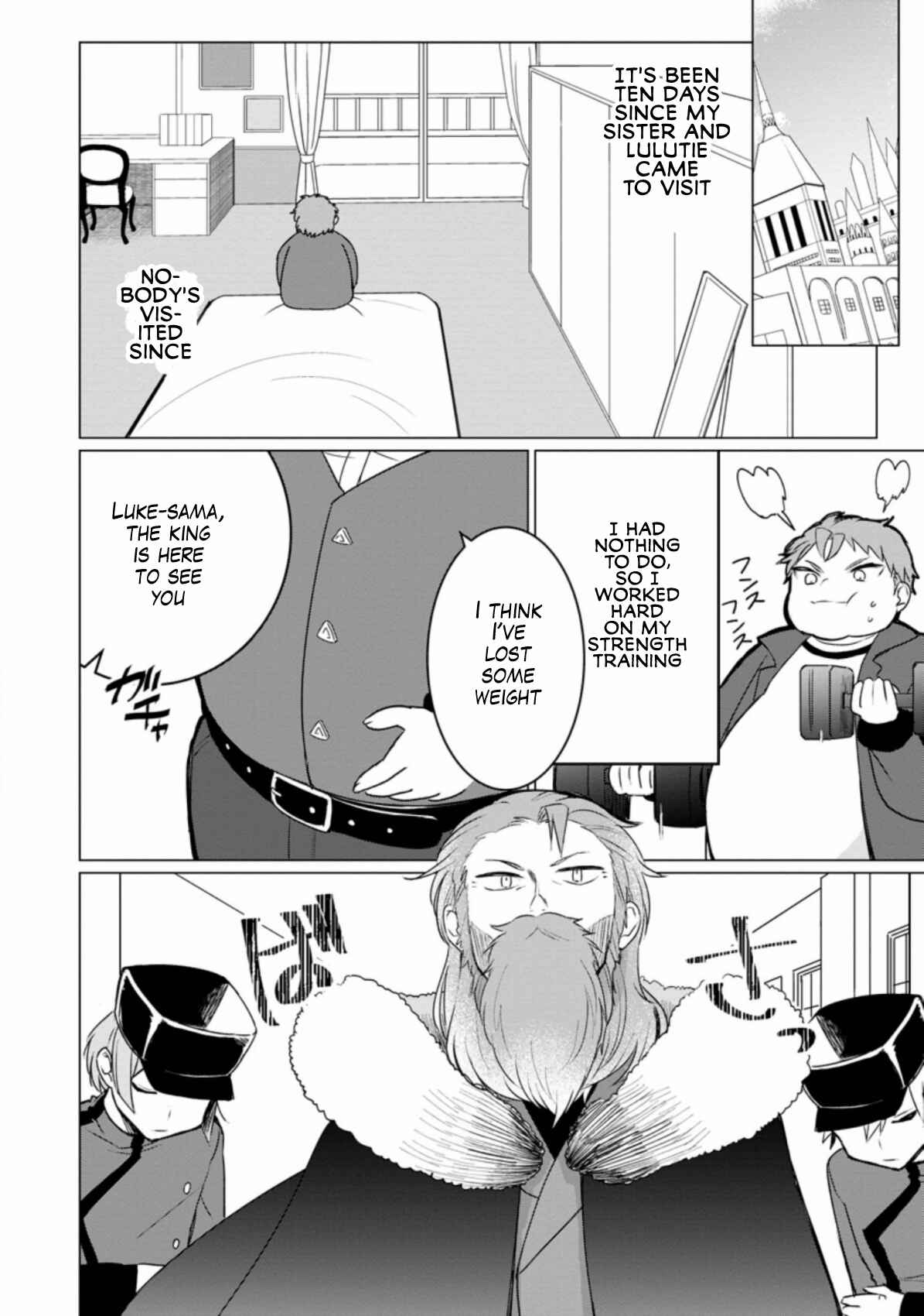 Page 25 Chapter 2 Tensei Saki ga Zannen Ouji Datta Ken ~Ima wa Fukkin 1-kai mo Dekinai kedo Yasete Isekai Sukuimasu~
